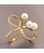Mikimoto Estate Akoya Pearl Brooch Pin 14k Gold 6 mm M273 - $494.01