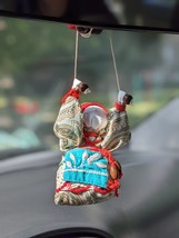 ukrainian talisman doll, good luck charm for car, interior car accessori... - £18.14 GBP