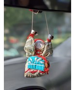 ukrainian talisman doll, good luck charm for car, interior car accessori... - $23.45