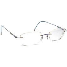 Silhouette Eyeglasses 7534 40 6081 Titan Cool Blue Rimless Austria 54[]19 145 - $79.99