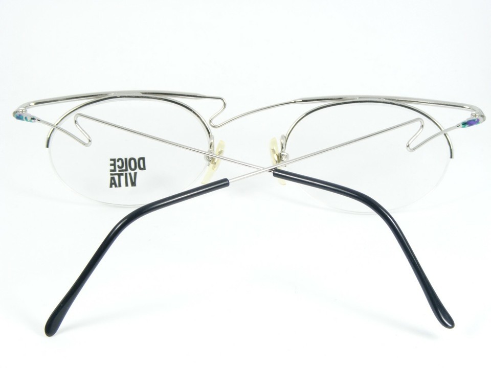 Vintage DOLCE VITA by Casanova DV-16 02 MULTICOLOR EYEGLASSES 48-20-150mm Italy Item image 3