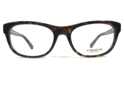 Coach HC 6081F 5120 Dark Tortoise Eyeglasses Frames Rectangular 53-18-135 - £59.63 GBP