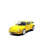 PORSCHE 964 TURBO YELLOW WELLY 1:38  DIECAST CAR COLLECTOR'S MODEL, NEW - $34.14