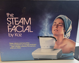 Vintage The Steam Facial by Kaz  Vaporizer Humidifier New In Box -Old Stock - $63.58