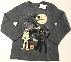Star Wars Boy&#39;s Halloween Darth Vader &amp; Storm Trooper Long Sleeve T-Shir... - £10.93 GBP