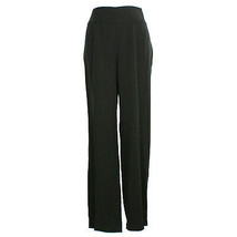 EILEEN FISHER Black Lightweight Tencel Twill Straight Trouser Pants S - £78.75 GBP