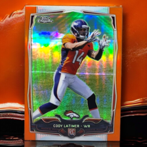 2014 Topps Chrome #211 Cody Latimer Orange Refractors - £1.26 GBP