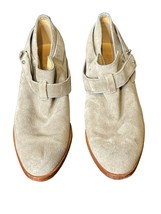 Rag Bone Women Shoes Taupe Suede Ankle-High Harley Boots Almond Toe 36.5/ 6.5 US - £46.97 GBP