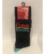 Coca-Cola Coke 2-Pack of Crew Socks Grey Bottle Shoe Size 6.5-12 - £8.62 GBP