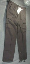Nwt&#39;s TRU-SPEC Youth Black Hot Weather Bdu Camo Tactical Uniform Pants Mr - £19.41 GBP
