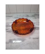 LE Smith Amberina Moon and Stars Ashtray, 8.5&quot; Orange Glass Ashtray, Hom... - $40.47 CAD