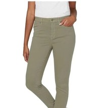 Buffalo Ladies&#39; Jeans Tencel Blend High Rise Pants, Tea Leaf - £23.65 GBP