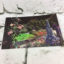 Vintage Jumbo Postcard Butchart Gardens Victoria British Columbia Canada 6”X9” - £7.77 GBP
