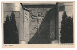 US 1933 A century of Progress VF Post Card  &quot; Bas Relief. Radio Building &quot; - £1.74 GBP
