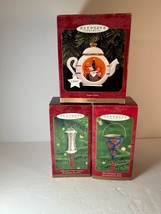 Hallmark Keepsake Christmas Ornament lot of 3 x129 - $15.48