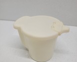 Vintage Tupperware Creamer Flip Top Lid 574-12 Clear / White - £10.04 GBP