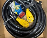 NEW 50 ft Camco Power Grip 55199 RV Extension Cord 50 Amp 125/250V - £233.00 GBP