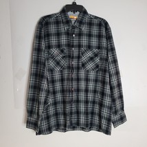 Mens Ozark Trail Plaid Long Sleeve Button front shirt Size Large - $22.29
