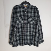 Mens Ozark Trail Plaid Long Sleeve Button front shirt Size Large - £17.86 GBP