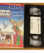 Vintage Children’s Classical Cartoons The Song Of Christmas VHS Video Tape - $4.74
