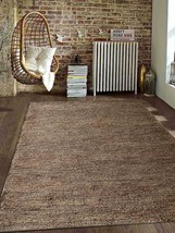 Glitzy Rugs UBSJ00010S00X04A11 6 x 9 ft. Hand Knotted Sumak Jute Eco-Friendly So - £205.32 GBP