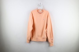 Champion Reverse Weave Mens Medium Heavyweight Crewneck Sweatshirt Coral Pink - $39.55