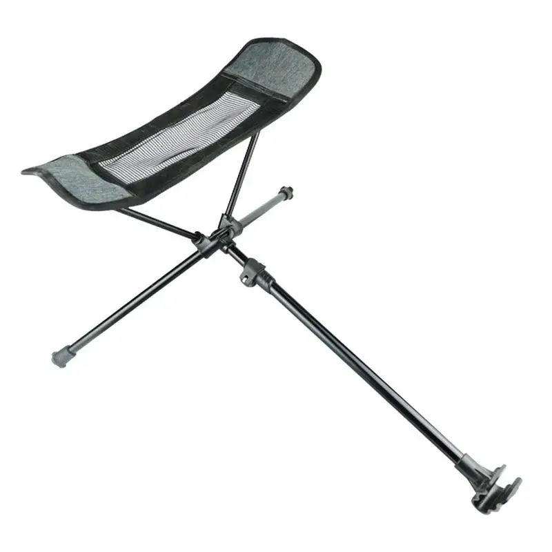 Camping Folding Chair Footrest Retractable Outdoor Chair Foot Stool Picnic - £17.27 GBP+