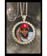 Malcolm Jamal Warner Theo Cosby Show  silver necklace fast free shipping - $23.99