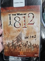 The History Channel : The war of 1812 Volume 1 &amp; 2 DVD 2 Disk Set - £7.03 GBP