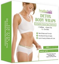 Brazilian Belle Detox Clay Body Wraps for Women | Quick 30 Minute Formula with B - £39.10 GBP