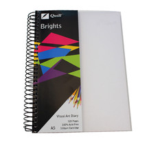 Quill Brights Frosted A5 Visual Art Diary 60-Leaf - £26.03 GBP