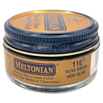 [1] Meltonian Boot &amp; Shoe Cream Polish 1.55 oz Color Olive Green 110 - £7.90 GBP