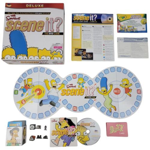 Primary image for The Simpsons Scene it? The DVD Game Deluxe Edition 100% Complete - 2009