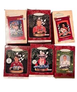 Hallmark Keepsake Ornaments NASCAR Various Christmas Lot Of 4 - $523.59 MXN