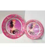 Vtg Barbie Ponytail Still a Doll Birthday 16 Paper Plates 8 Plates each ... - €21,76 EUR