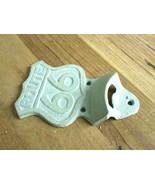 Route 66 Bottle Opener Cast Iron Antique Green Finish Wall Mounted Bar K... - $184.69 MXN