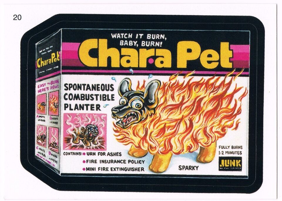Primary image for Wacky Packages Series 3 Chara Pet Trading Card 20 ANS3 2006 Topps