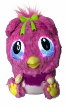 Hatchimals Plush Talking Baby Pink Glitter Eyes Change Colors Dances Lights Toy - $16.00