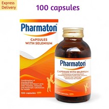 100&#39;s Pharmaton Capsules with Selenium &amp; Ginseng Extract Energy Booster - £44.92 GBP