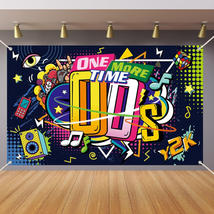 Early 2000S Theme Backdrop Hip Hop Graffiti Back to 00&#39;S Party Banner Background - £11.68 GBP