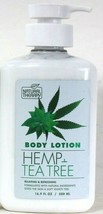 1 Bottles Natural Therapy 16.9 Oz Hemp Tea Tree Relaxing Refreshing Body Lotion - £18.37 GBP