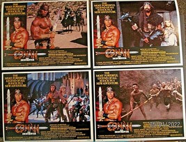 Arnold Schwarzenegger (Conan The Destroyer) Orig, 1984 Lobby Card Set - £317.30 GBP
