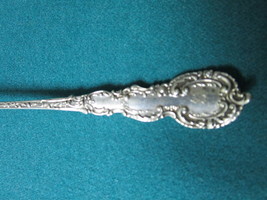 Fork Server Sterling by WM Rogers , 8&quot; long, monogramed with S - £42.83 GBP