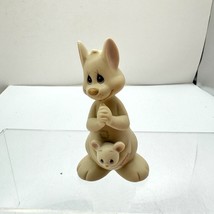 Vintage Precious Moments “Hello World” Momma Kangaroo & Baby Figurine - $9.49