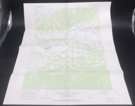 1965 Davis Hill Wyoming WY Quadrangle Geological Survey Topo Map 22&quot; x 2... - $9.49
