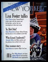 The New Yorker Magazine September 11 1995 mbox1445 Lisa Foster Talks - £4.93 GBP