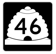 Utah State Highway 46 Sticker Decal R5387 Highway Route Sign - £1.14 GBP+