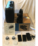 Vtg Solid State VHS Movie Recorder 934.53743850 Case Video Camera Lens J... - £94.23 GBP