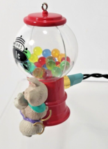 Hallmark 1995 Goody Gumballs Magic Light Keepsake Ornament Gumball Machine Mice - £5.46 GBP