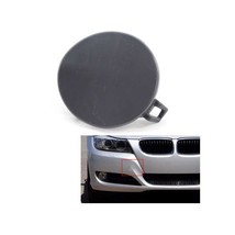 Black Front Bumper Tow Hook Eye Cover 51117207299 For BMW 3 Series E90 E... - $8.77